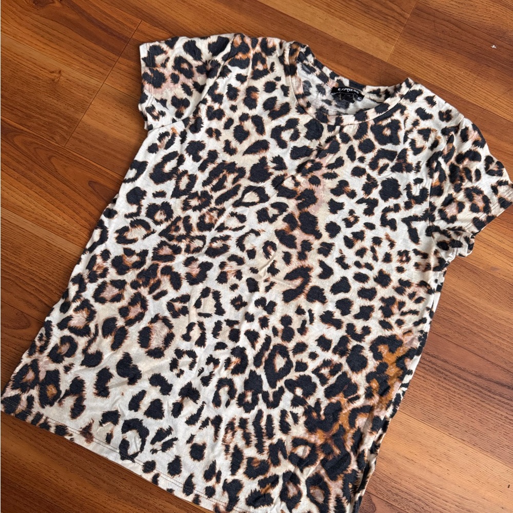 Express Animal Print Top